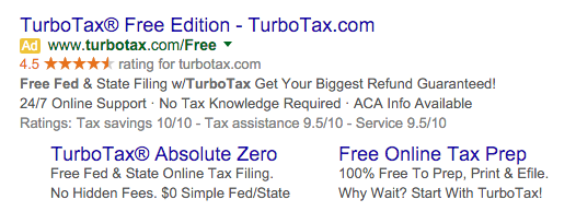 Turbo Tax SEM