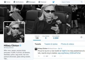 Hillary Clinton's Social Media